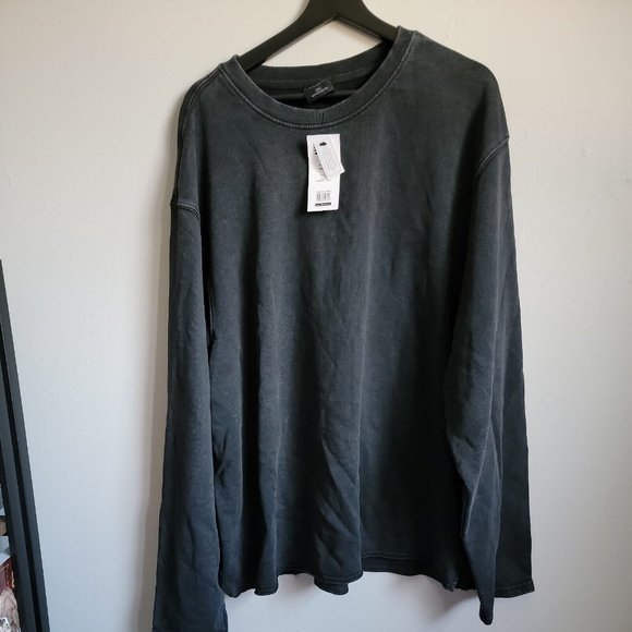 New With Tags Epic Studios Black Size 3XL Crew Neck Long Sleeve Sweatshirt - Picture 1 of 7
